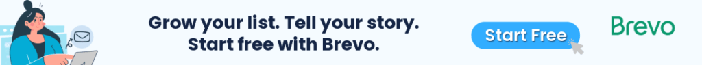 Brevo email marketing start free